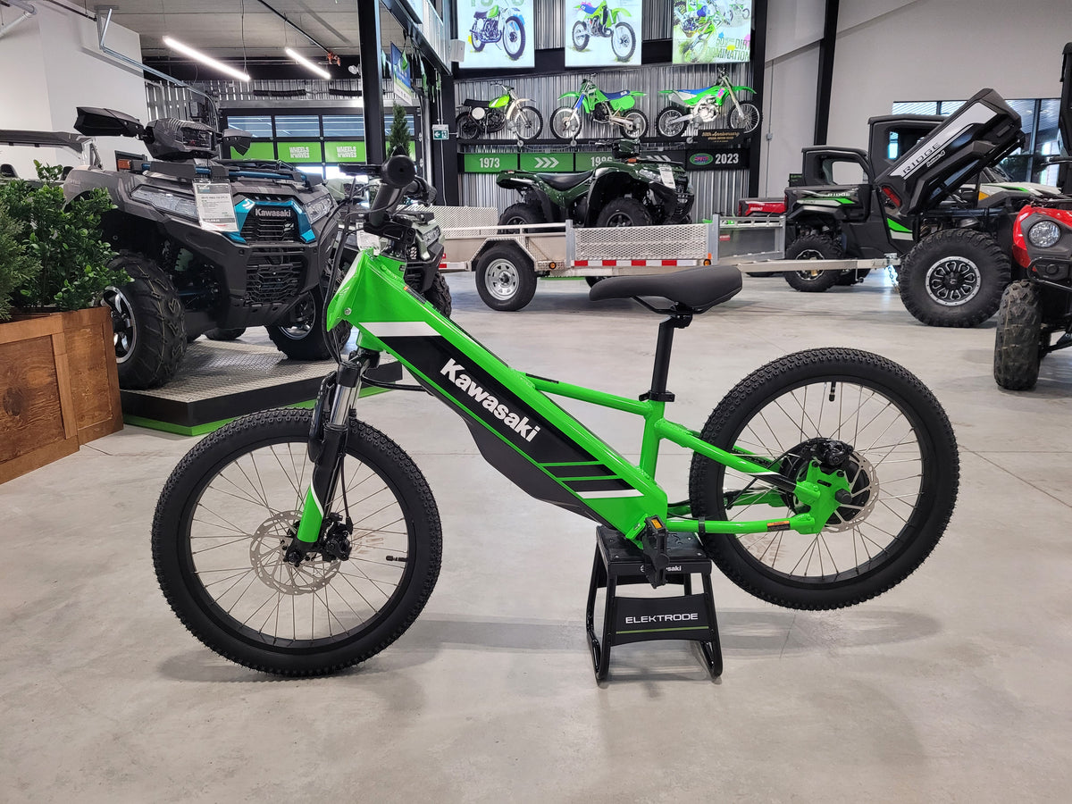 E-BIke20ハイパワー 2025 KAWASAKI ELEKTRODE 20 EBIKE – Wheels and Waves