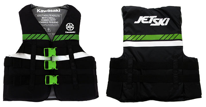 KAWASAKI PFD LIFE JACKET – Wheels and Waves