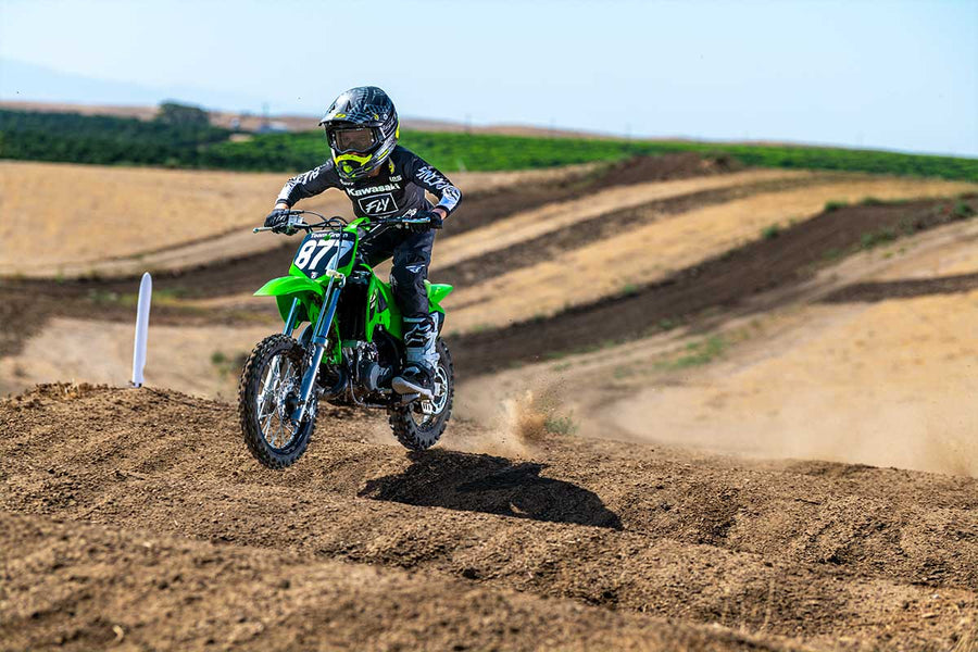 2024 KAWASAKI KX65 DIRT BIKE Wheels and Waves